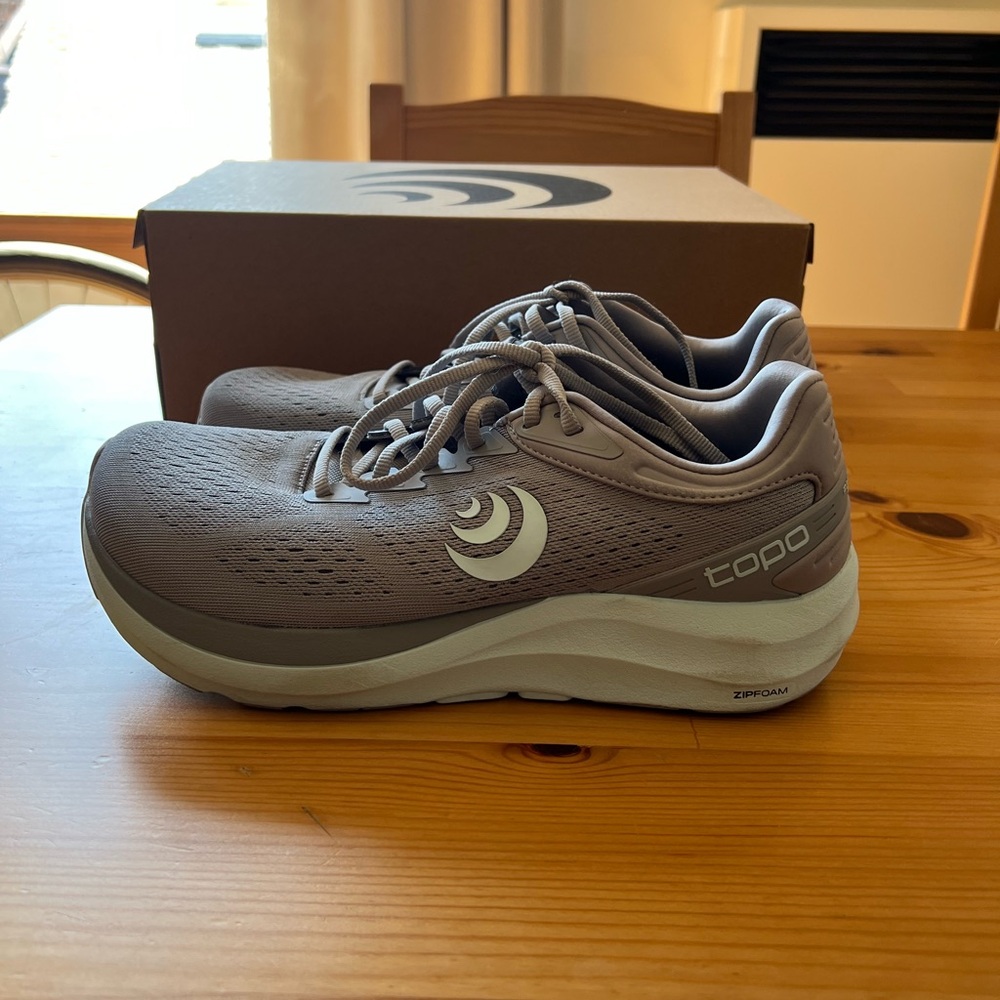 Topo Athletic Gray Running Shoes